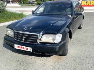 1993 Mercedes-Benz S-Класс 300 5-speed III (W140), чёрный, 250000 рублей, вид 2