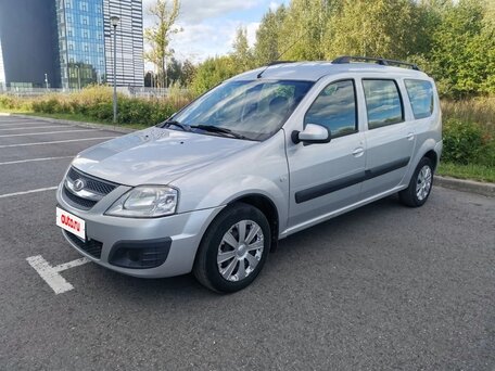 2015 Lada (ВАЗ) Largus I, серебристый, 730000 рублей, вид 1