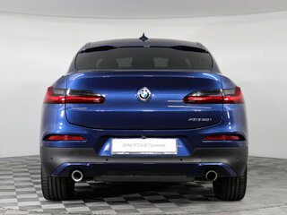 2019 BMW X4 30i II (G02), синий, 3999000 рублей, вид 4