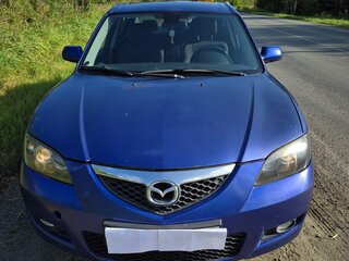 2007 Mazda 3 I (BK) Рестайлинг, синий, 580000 рублей, вид 1