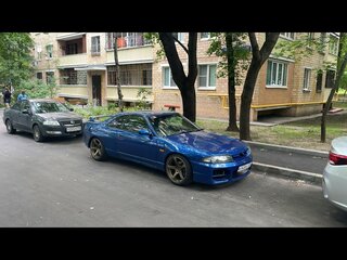 1994 Nissan Skyline IX (R33), синий, 600000 рублей, вид 4