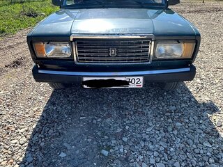 2007 Lada (ВАЗ) 2107, зелёный, 113000 рублей, вид 2