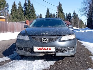 2007 Mazda 6 I (GG) Рестайлинг, чёрный, 375000 рублей, вид 2