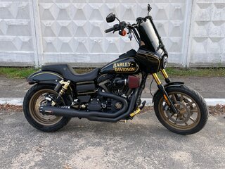 2016 Harley-Davidson Dyna Low Rider, чёрный, 1240000 рублей, вид 1