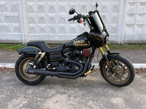 2016 Harley-Davidson Dyna Low Rider, чёрный, 1240000 рублей