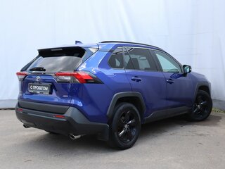 2021 Toyota RAV4 V (XA50), синий, 3340000 рублей, вид 4