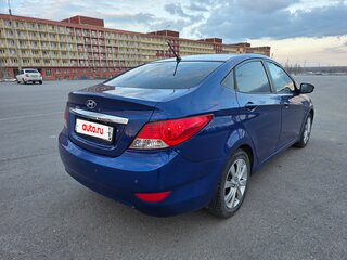 2012 Hyundai Solaris I, синий, 815000 рублей, вид 4