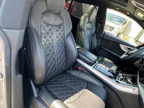 2020 Audi Q8 50 TDI I (4M), чёрный, 6500000 рублей - вид 29