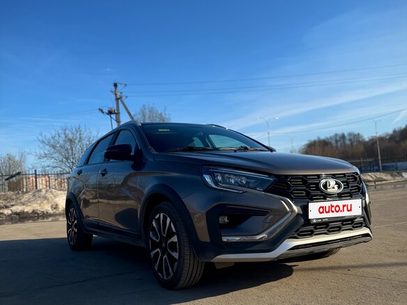 2024 Lada (ВАЗ) Vesta SW Cross I Рестайлинг (NG), коричневый, 1700000 рублей - вид 3