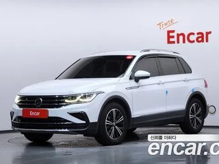 2022 Volkswagen Tiguan Allspace II Рестайлинг, белый, 3010530 рублей, вид 1