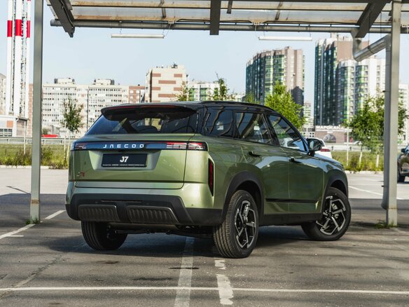 2026 Jaecoo J7 I Рестайлинг, зелёный - вид 5