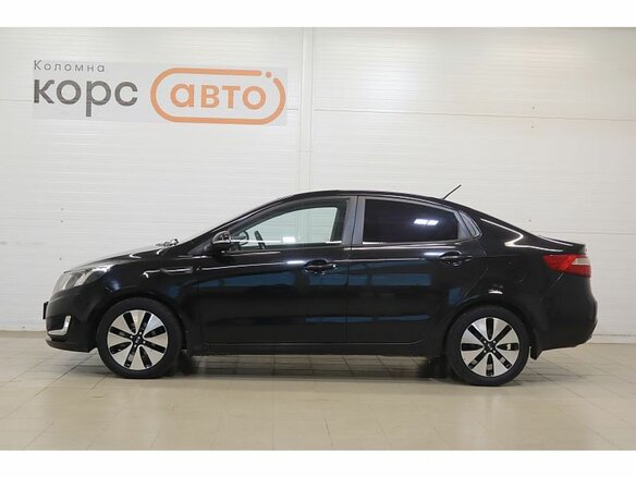 2013 Kia Rio 4-speed III, чёрный - вид 1