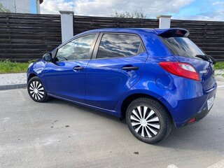 2007 Mazda 2 II (DE), синий, 500000 рублей, вид 3