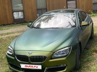 2012 BMW 6 серии Gran Coupe 650i xDrive III (F06/F13/F12), зелёный, 2800000 рублей, вид 3