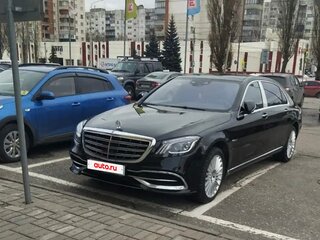 2018 Mercedes-Benz Maybach S-Класс 450 I (X222) Рестайлинг, чёрный, 6200000 рублей, вид 1