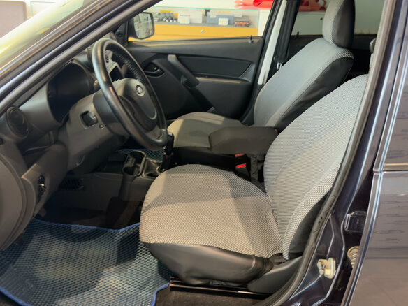 2013 Lada (ВАЗ) Granta I, синий, 390000 рублей - вид 7
