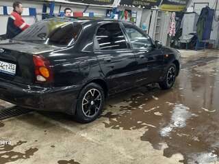 2008 Chevrolet Lanos I, чёрный, 130000 рублей, вид 4