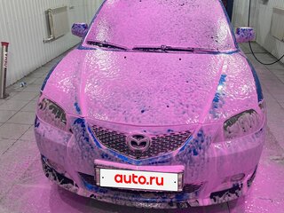 2006 Mazda 3 I (BK) Рестайлинг, синий, 425000 рублей, вид 4