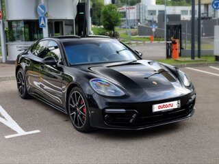 2017 Porsche Panamera Turbo II, чёрный, 6700000 рублей, вид 3
