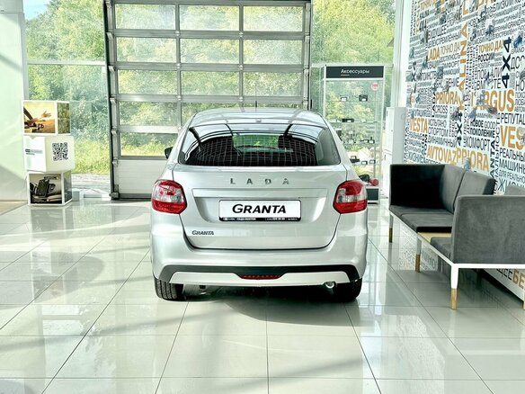 2025 Lada (ВАЗ) Granta I Рестайлинг, серый, 1100000 рублей - вид 7