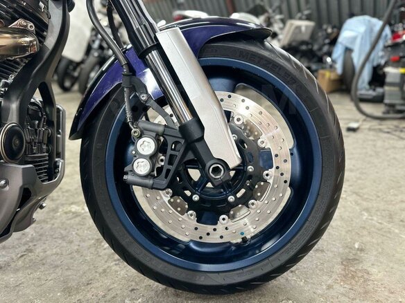 2005 Yamaha MT-01, синий - вид 34