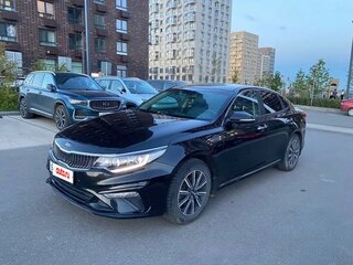 2019 Kia Optima IV Рестайлинг, чёрный, 950000 рублей, вид 2