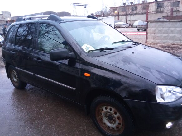 2010 Lada (ВАЗ) Kalina I, синий, 130000 рублей - вид 3