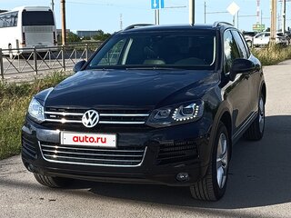 2011 Volkswagen Touareg II, чёрный, 2150000 рублей, вид 1
