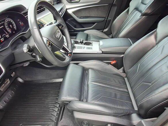 2019 Audi A6 40 TDI V (C8), синий, 4350000 рублей - вид 7