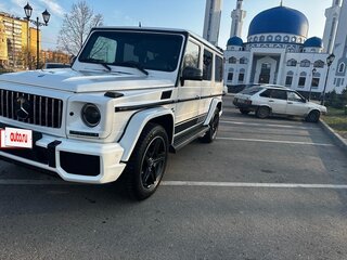 2014 Mercedes-Benz G-Класс AMG 63 AMG I (W463) Рестайлинг 2, белый, 7777000 рублей, вид 3