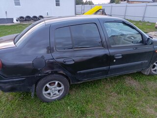 2003 Renault Symbol I Рестайлинг, чёрный, 250000 рублей, вид 2
