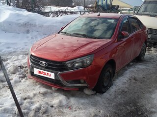 2016 Lada (ВАЗ) Vesta I, красный, 650000 рублей, вид 1