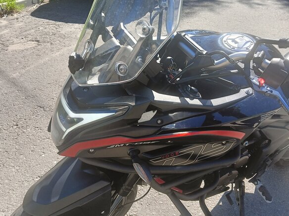 2022 Voge 300DS, чёрный, 240000 рублей - вид 6
