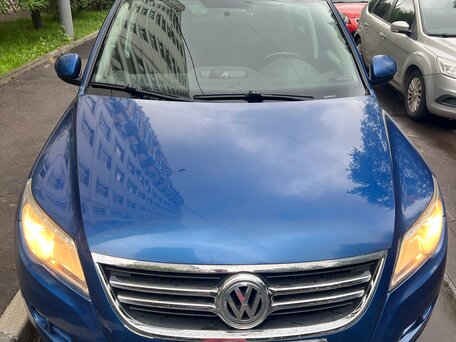 2008 Volkswagen Tiguan I, синий, 800000 рублей, вид 3
