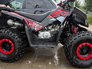 2024 Motoland ATV 125 Fox, красный, 105000 рублей, вид 5