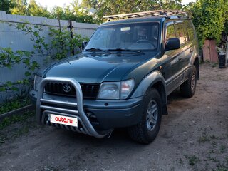 1997 Toyota Land Cruiser Prado 90 Series, зелёный, 850000 рублей, вид 1
