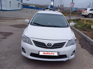 2010 Toyota Corolla X (E140, E150) Рестайлинг, белый, 700000 рублей, вид 2