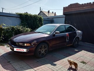 1999 Mitsubishi Galant VIII, красный, 180000 рублей, вид 1