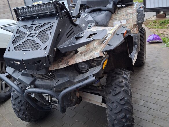 2022 Stels ATV-800 Guepard Trophy, чёрный, 950000 рублей - вид 13
