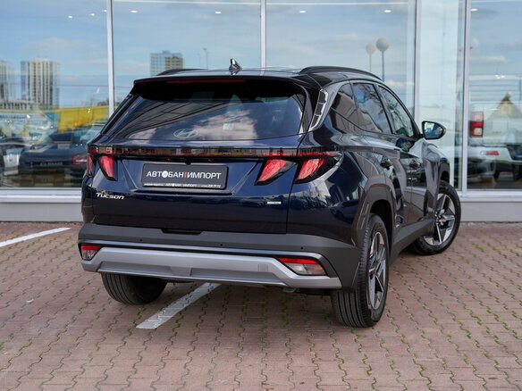 2026 Hyundai Tucson IV Рестайлинг, синий - вид 2