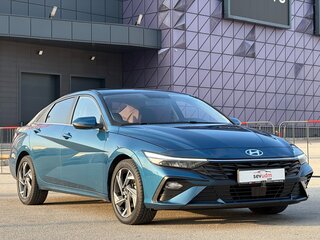 2023 Hyundai Elantra N Line VII (CN7) Рестайлинг, синий, 2297000 рублей, вид 2