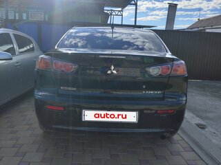 2008 Mitsubishi Lancer X, чёрный, 780000 рублей, вид 3