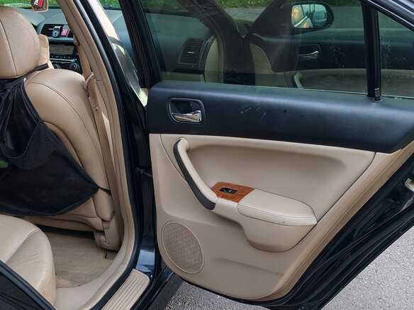 2007 Honda Accord VII Рестайлинг, чёрный - вид 16