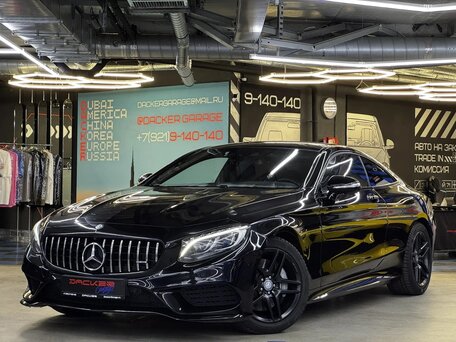 2015 Mercedes-Benz S-Класс 500 VI (W222, C217), чёрный, 4800000 рублей, вид 1