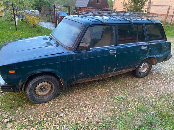 2005 Lada (ВАЗ) 2104 4-speed, зелёный - вид 10