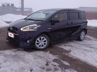 2018 Toyota Sienta II Рестайлинг, фиолетовый, 1350000 рублей, вид 1