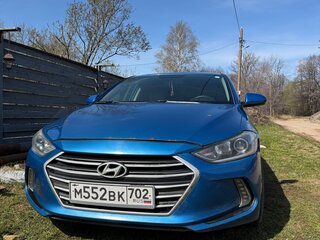 2016 Hyundai Elantra VI (AD), синий, 980000 рублей, вид 1