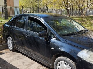 2010 Nissan Tiida I Рестайлинг, чёрный, 730000 рублей, вид 3