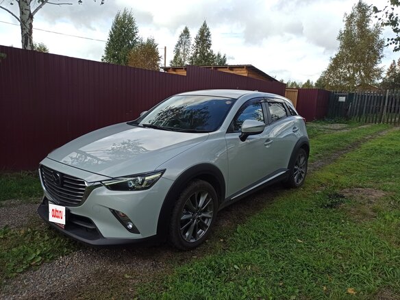 2017 Mazda CX-3 I, серебристый, 1650000 рублей - вид 2