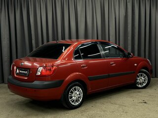 2009 Kia Rio II, красный, 378888 рублей, вид 4